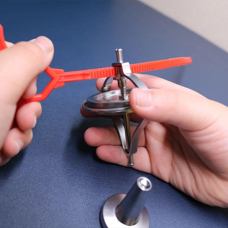 Metall Kreisel Spielzeug Magischer Anti-Schwerkraft Erwachsener Dekompression Gleichgewicht Mechanische Physik Lehrgerät