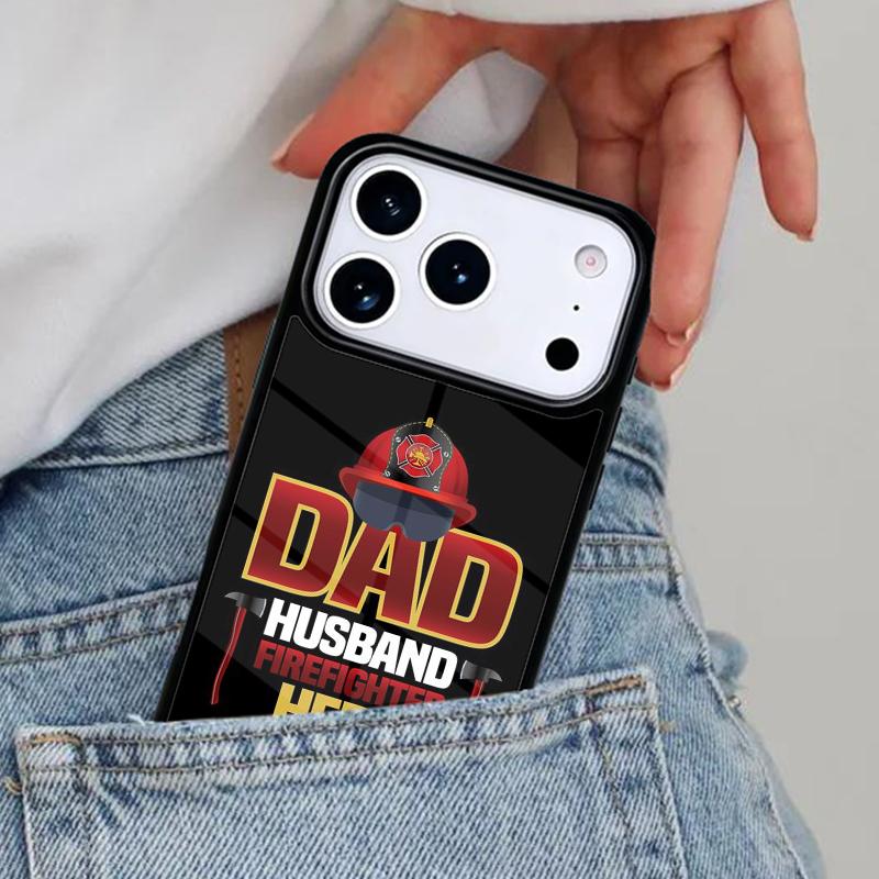 Firefighter Heroes Fireman print Phone Case for iPhone 16e 15 14 13 12 17 Pro Max Plus Air 17pro Cover Coque