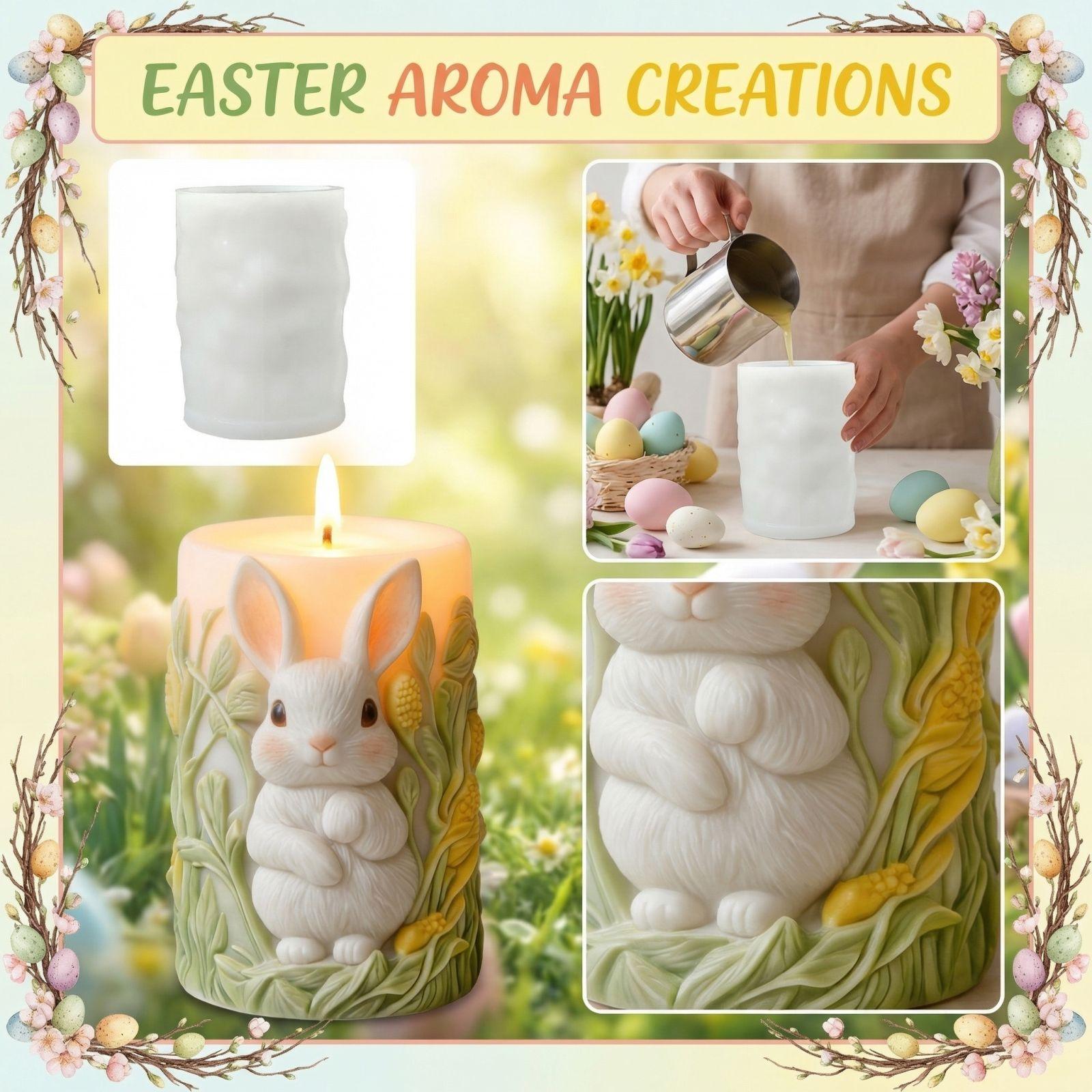 

Easter Aromatherapy Gypsum DIY Silicone Mold One Size