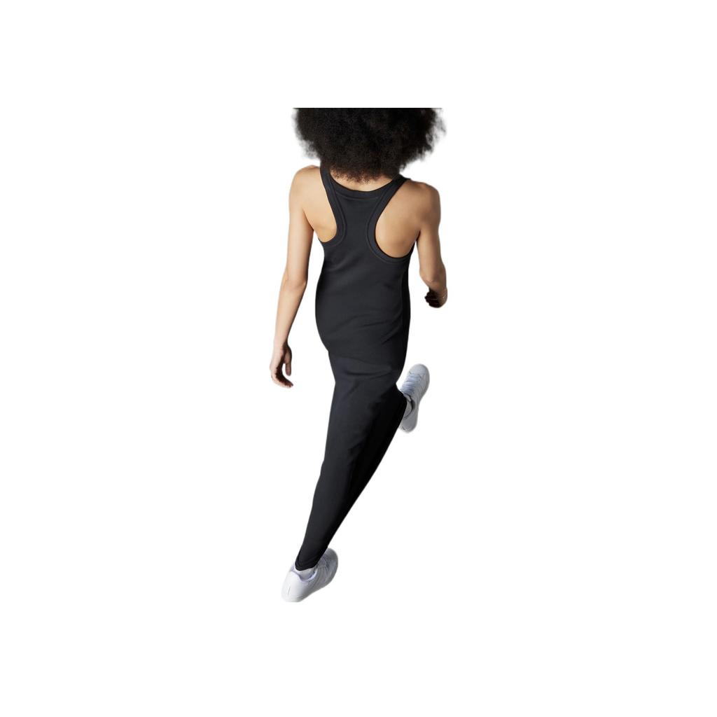Adidas Originals X Blue Version Tank Dress Solid Color Straight Cut Sleeveless Dress Women Dresses Black HK7231