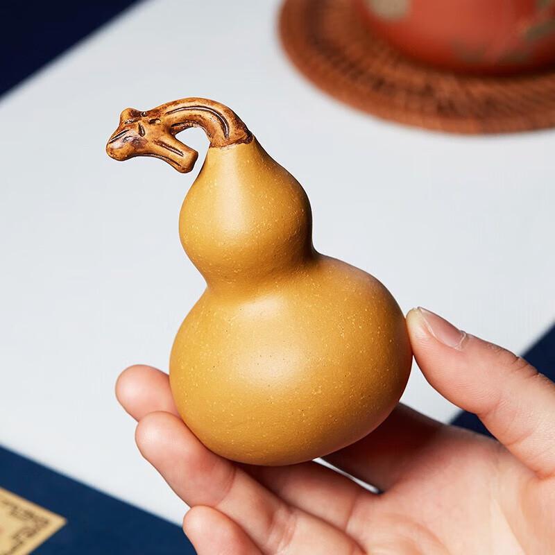 Чайная фигурка из исинской глины в форме тыквы