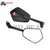 CNC Aluminum Tricolor Universal Rearview Mirror for Motorcycles & Electric Vehicles