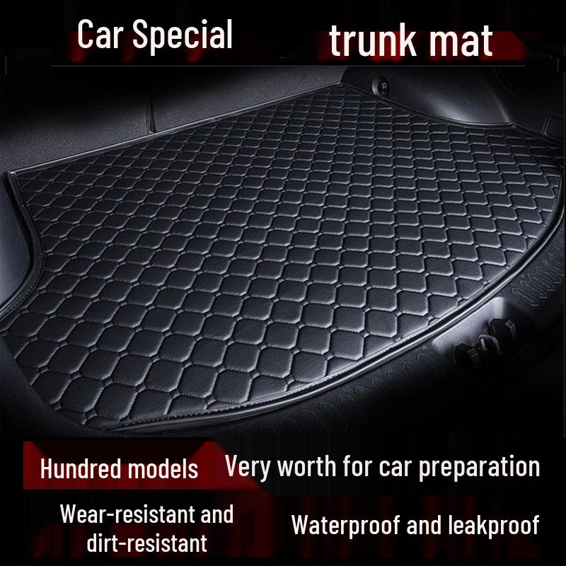 

Индивидуальный кожаный коврик для багажника автомобиля с бесплатной доставкой - Новый ромбовидный дизайн Custom Fit: Direct Shipping 1-2 Days