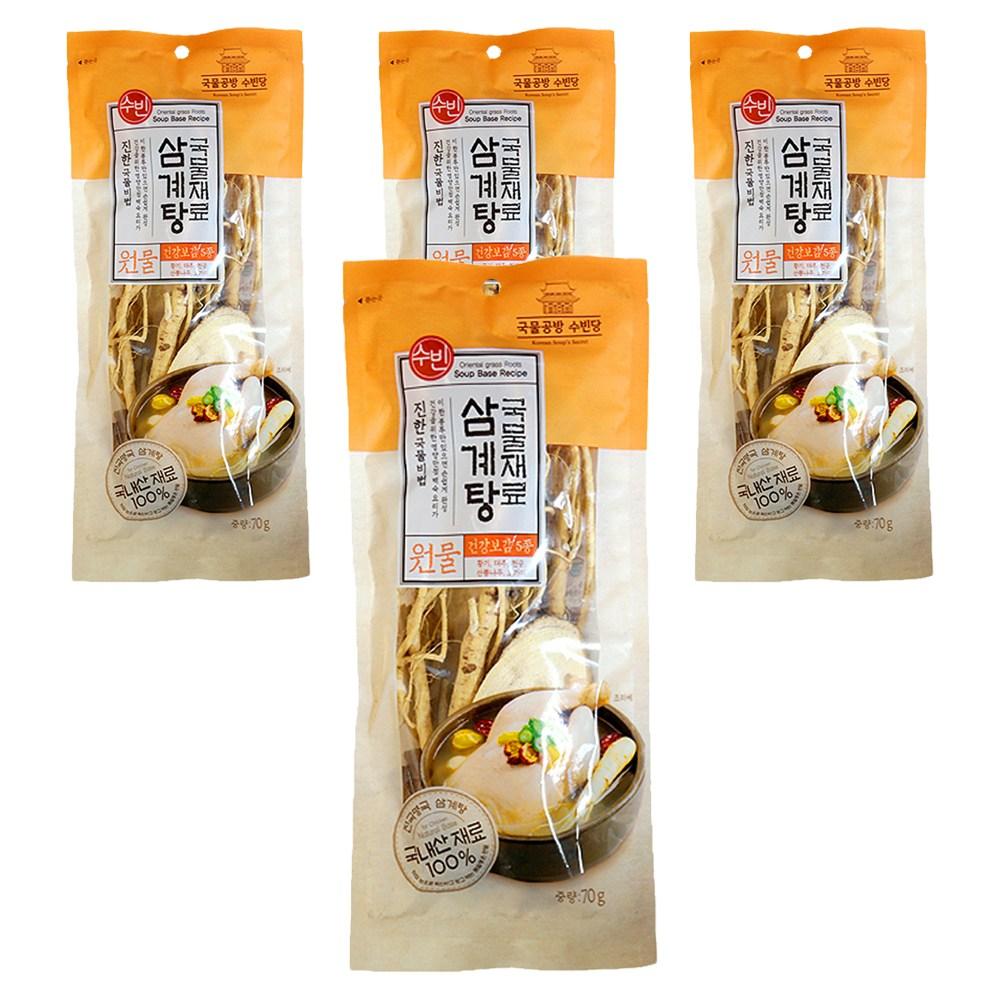 Joeun Yakcho Samgyetang Ingredients 70g 4 Pcs