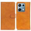 For Xiaomi Redmi Note 14S 4G Case Cowhide Texture Leather Wallet Stand Phone Cover