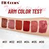 Fit Colors Stile Bohémien Rossetto Liquido Opaco Impermeabile Lunga Tenuta Non Si Attacca alle Tazze Lucidalabbra Vellutato Tinta Labbra Nude Rossa Kit Trucco per Donne