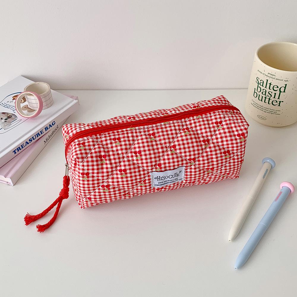 Portable Large-Capacity Makeup & Stationery Bag for Girls