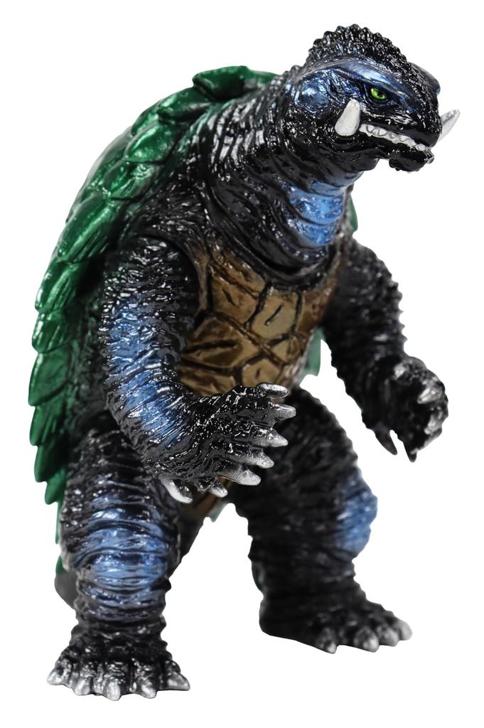 Character Content Production Medium Size Series Gamera Gamera Retro Black Approximately 130mm PVC Soft Vinyl Figure (Ccp) [4th Edition] (1999) Ver.