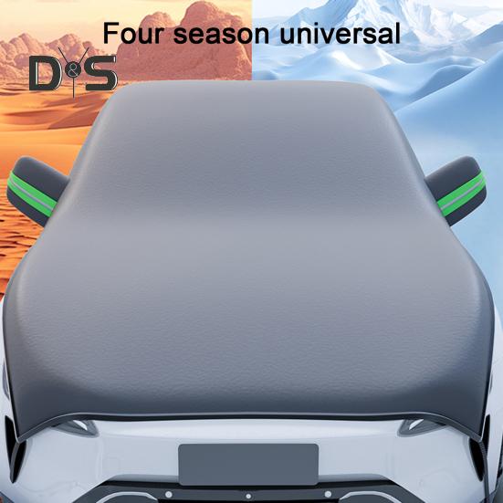 Windshield Snow Shield Cover Magnetic Fit Waterproof Simple Installation Universal Size Heavy Duty Cars Trucks Windshield Cover