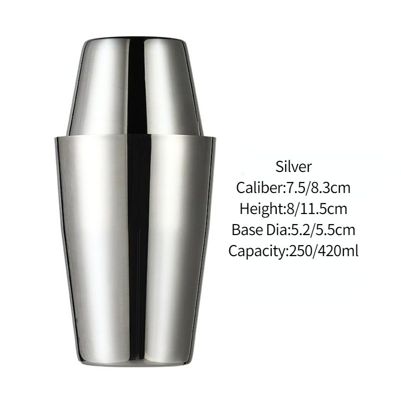 Bar Cocktail Shaker Boston Shaker Stainless Steel Engraving Shaker Bar Accessory Bartender Tools For Home And Bar