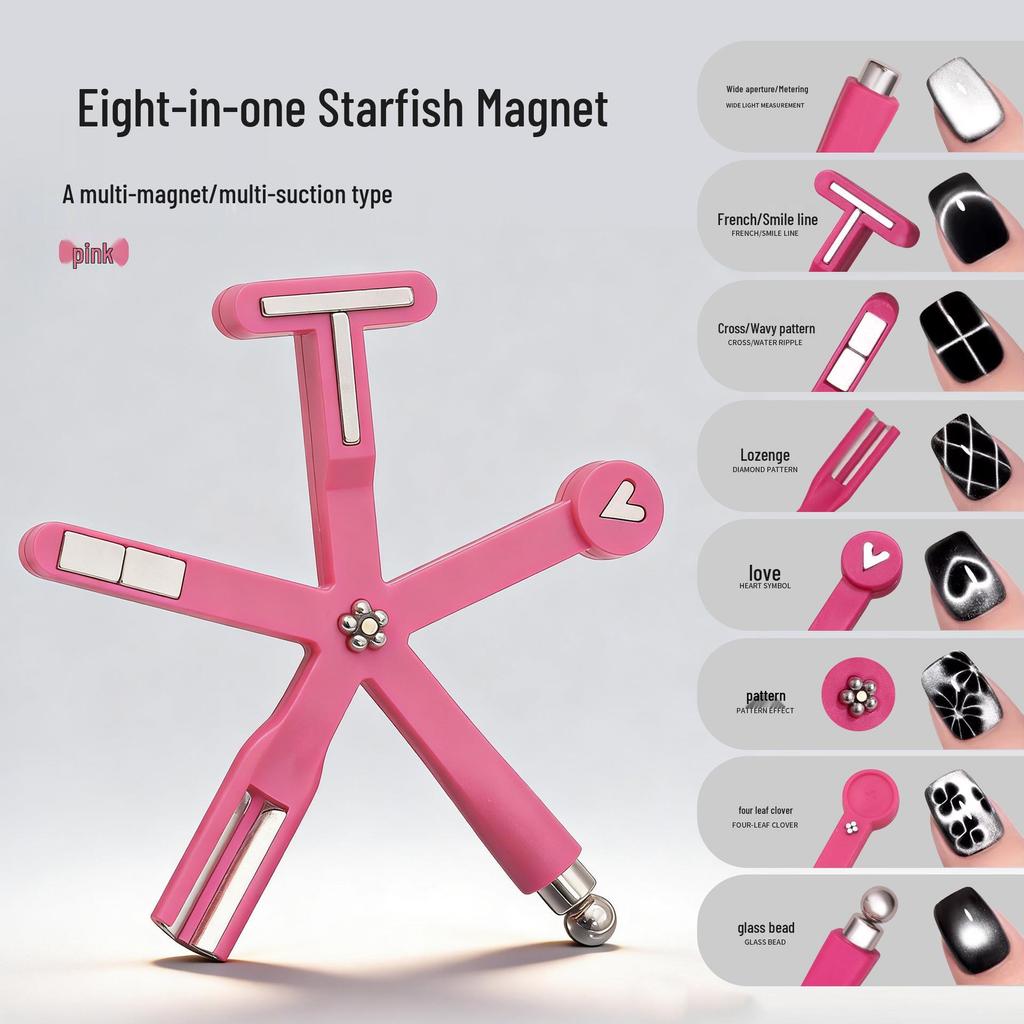 Imán Super Fuerte Ojo de Gato para Arte de Uñas para Esmalte en Gel