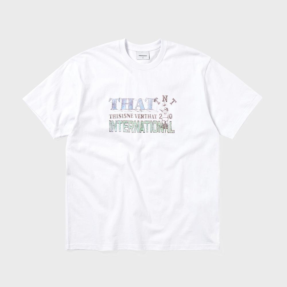 ThIs Is Never That International Team Tee White XL