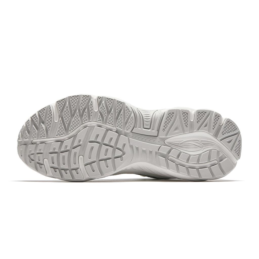 Anta AT802 Cushioning Height Increasing Abrasion Resistant Casual Shoes Women's Papyrus White/Silver/Cumulus Gray 922618882-5