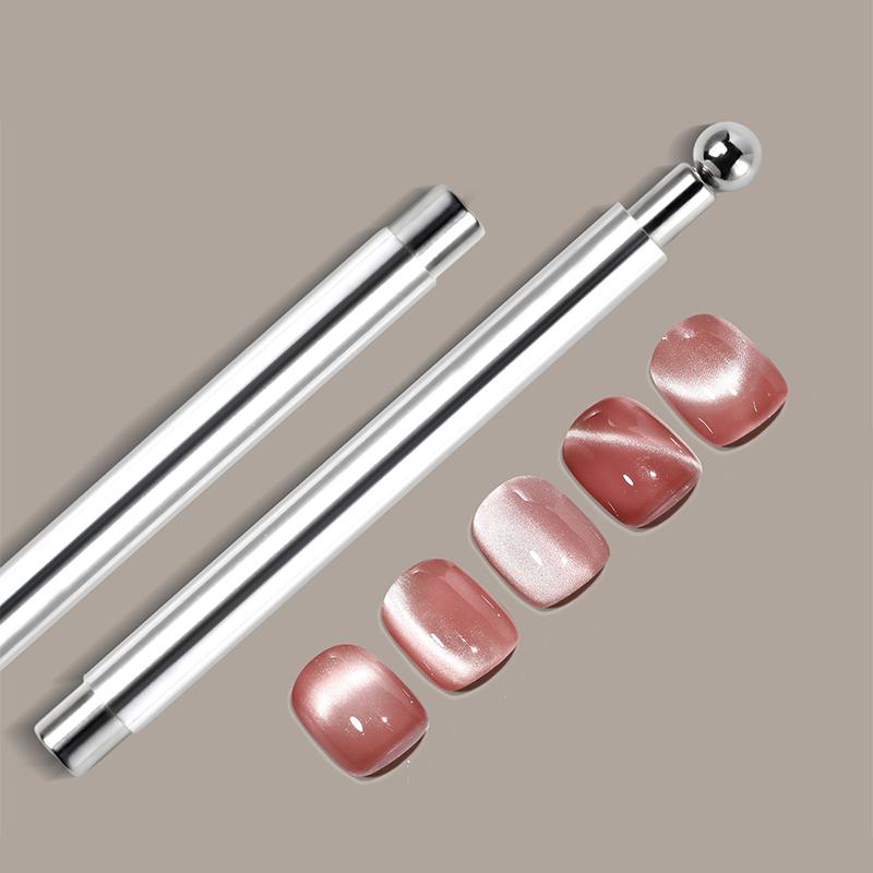 Strong Magnetic Long Double Head Nail Magnet Sticks Tool Magnetic Cat Eye Gel Polish Nail Art Pens For DIY Salon Studio Or Home