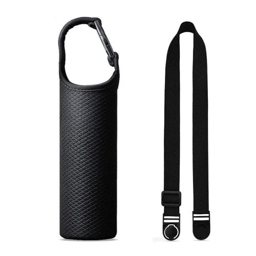 Futakuchi 2-Way Insulated Water Bottle Cover, Insulated and Cold Keeping for 350ml, 500ml, and 600ml Thermoses, Compatible with Handbags, Crossbody Ba