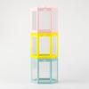 Aquarium Fish Tank Creative Multicolor Stackable Building Blocks Ecological For Small Reptile Pet Box Landscape Sea Decoration