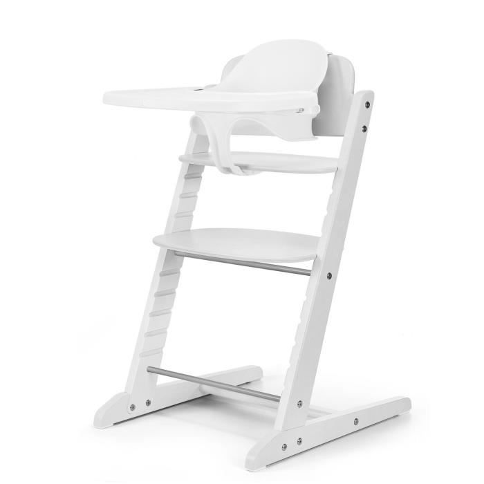 Chaise Haute Évolutive - CYBEX - IRIS 3-en-1 - Bois - Baby Set & Plateau Inclus - All White