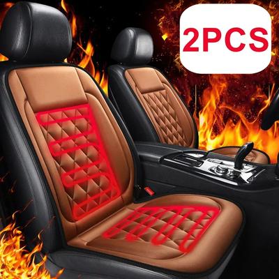 Universal Car Heated Seat Cushion Intelligent Fast Heating 12V24V Winter Warm Seat Car Seat Heating Pad Car Heated Seat Cover