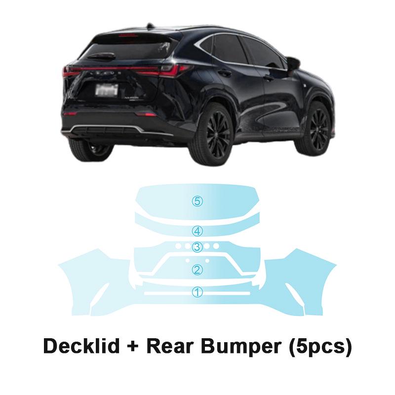 Lexus NX TPU Invisible Anti-Scratch Film for Models 250, 350, 450