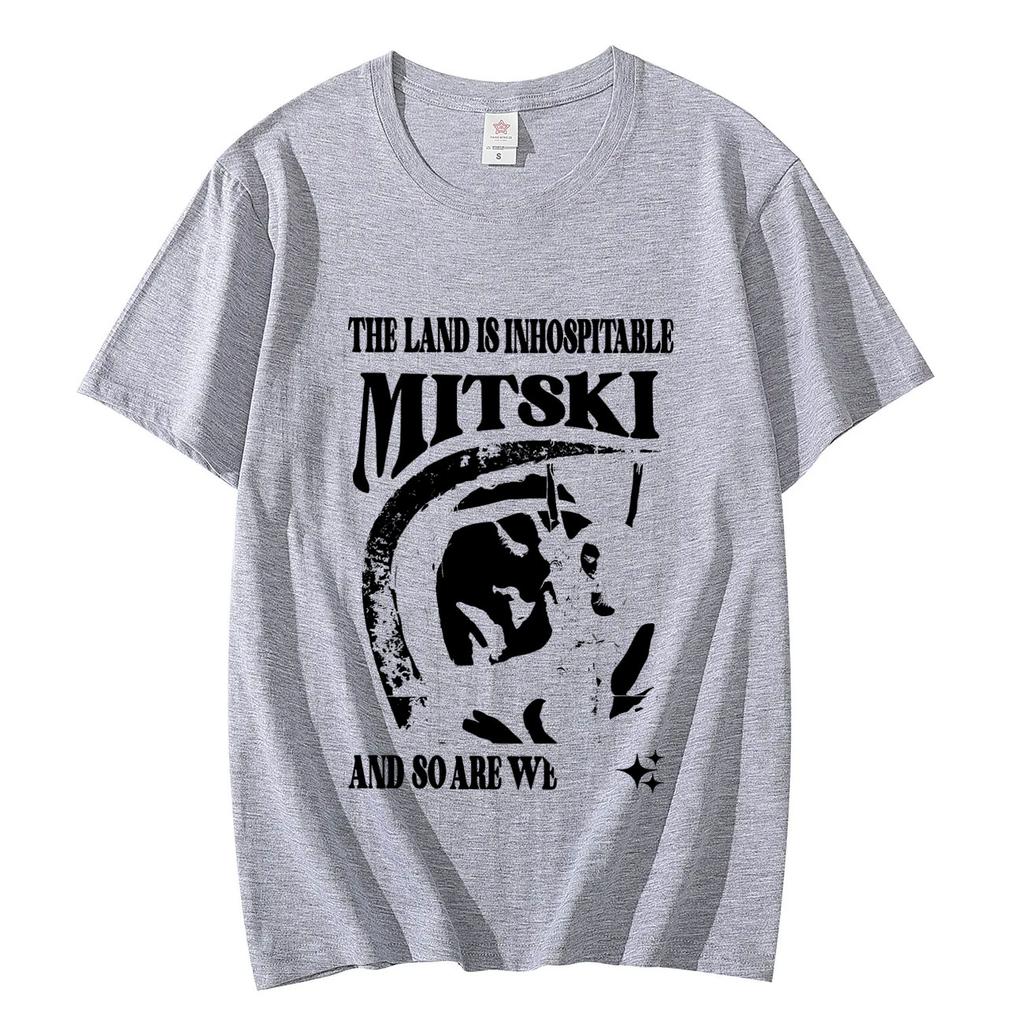Singer Mitski Album Art Graphic T Shirts Mens Womens Fashion Vintage Aesthetics Tshirt Casual Comfort Pure Cotton Tshirts