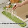 Multifunctional Countertop Pot Lid Storage Mat  for Kitchen Gadgets