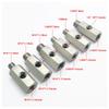 Stainless Steel Side Holes 1/8"NPT Female To M12 M10 M14 1/8NPT 1/4NPT Oil Pressure Sensor Connector Feed Line Gauge Tee Adapter