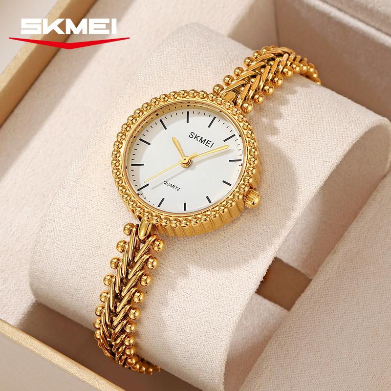 Exquisite Damenuhr Leichter Luxus Mode Armbanduhr Schmuckschließe Quarzuhr