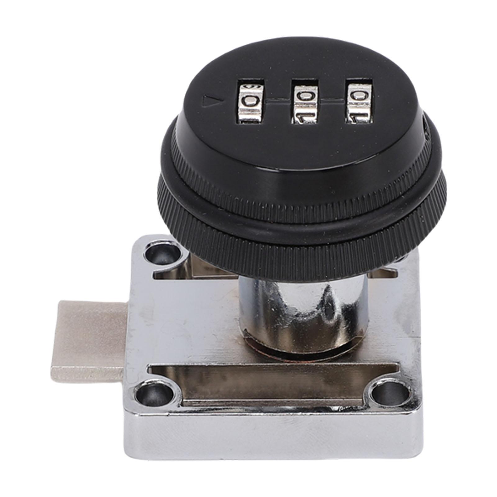 Комбинированный кулачковый замок для шкафа, многофункциональный 3-значный кодовый замок для ящика, для дверей, шкафов