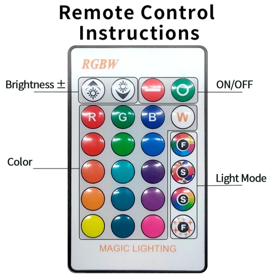10/15W Smart LED Downlight,RGB Color Dimmable Changing Recessed Ceiling Light w/RF Remote Control,Easy Install Lamp for Bedroom