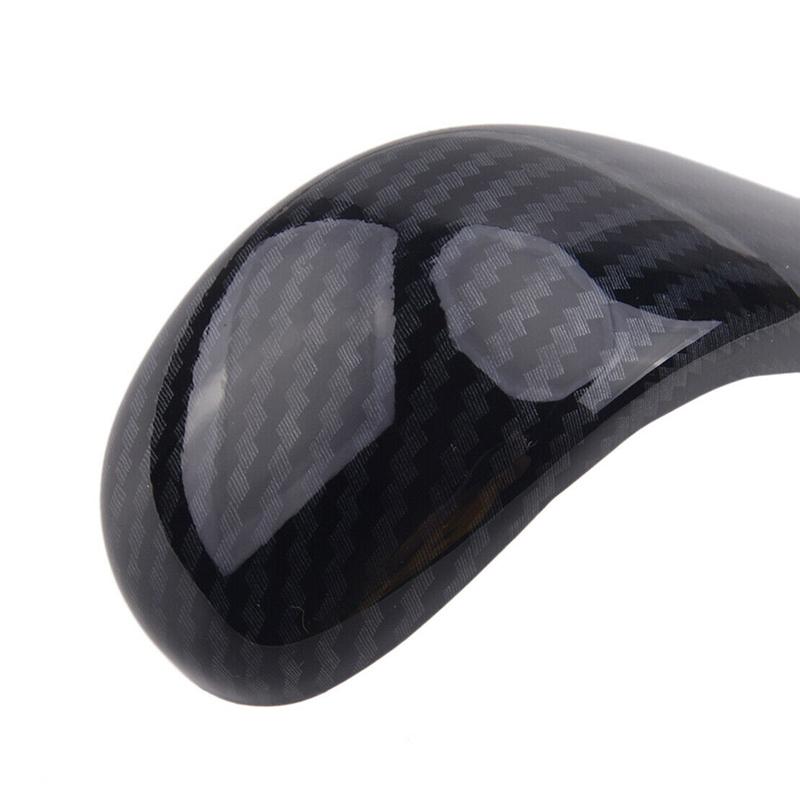 For Nissan Rogue/ X-Trail (T32) 2014-2016 Automatic Car Gear Shift Knob Cover Trim Carbon Fiber Look ABS Accessories