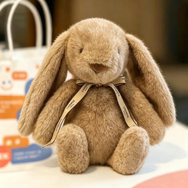 Plush Bunny Doll With Scented Fur For Wedding Decor And Gift Giving