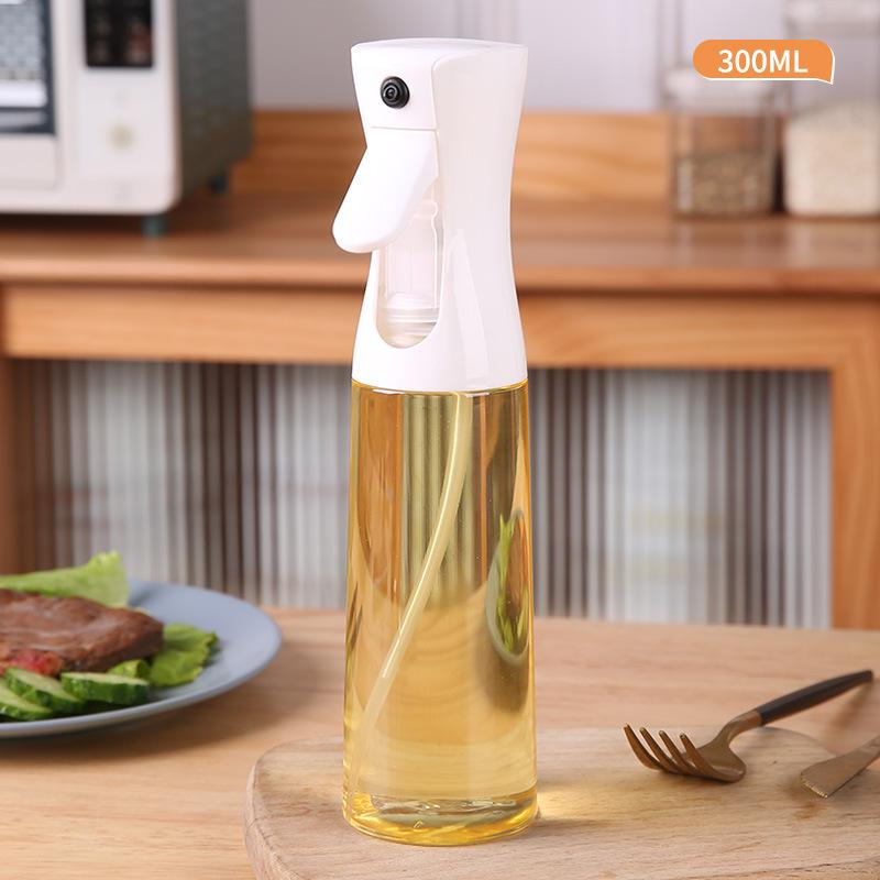 Oil Spray Bottle For Cooking Kitchen Olive Oil Sprayer For Camping BBQ Baking Vinegar Soy Sauce 200ml 300ml Kitchen Accessories