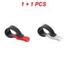 2PCS Car Fixing Clip Multifunctional Universal Tpr Material Mini Car Accessories Sun Visor Card Bill Storage Clip Practical