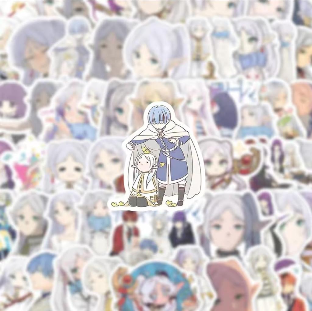 Funeral Parlor Freiren Cutting Set of Decorative Stickers Stickers, 60, [Used]