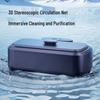 Portable UV Ultrasonic Cleaner for Glasses, Toothbrush, Dentures, and Brushes