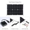 1200W Solar Panel 12V Battery Charger Dual USB With 10A-100A Controller Solar Cell Outdoor Camping for Phone Car Yacht RV Hiking