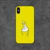 Love On the Finger Kpop Heart Phone Case For iPhone 11 12 Mini 13 14 Pro XS Max X 8 7 6s Plus SE XR Shell