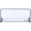 SAFETY 1ST Bed Rail 90cm, 18 Months-5 Years, Foldable, Washable Mesh Fabric, Self-locking, Grey/white