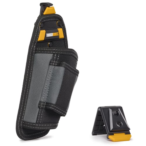 TOUGHBUILT TB-CT-31-A Hammer Holster with Rugged 6-Layer Construction, ClipTech Pouch Clip/Inlet, Nail Puller Sleeve, and Two Pockets/Loops