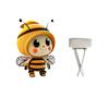 Little Bee Car Vent Clip Air Freshener Cute Auto Interior Perfume Holder for Car AC Vents Bee Shape Car Accessories
