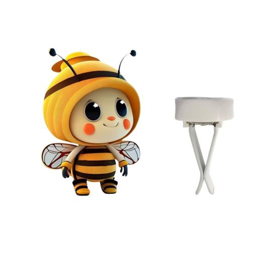Little Bee Car Vent Clip Air Freshener Cute Auto Interior Perfume Holder for Car AC Vents Bee Shape Car Accessories