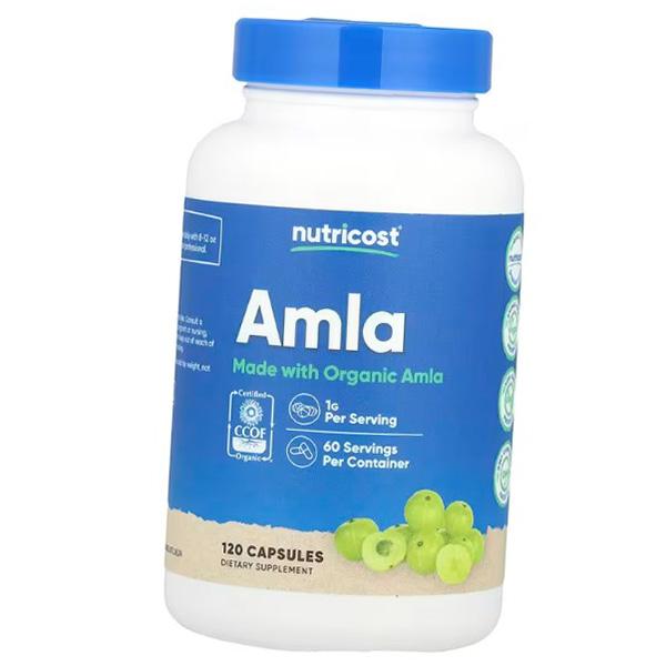 Органическая Амла, Amla, Nutricost  120капс (71647097)