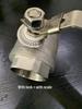 304 Stainless Steel Ball Valve with Scale, Two-Piece, Large Flow, Thread Lock (4pt/6pt)