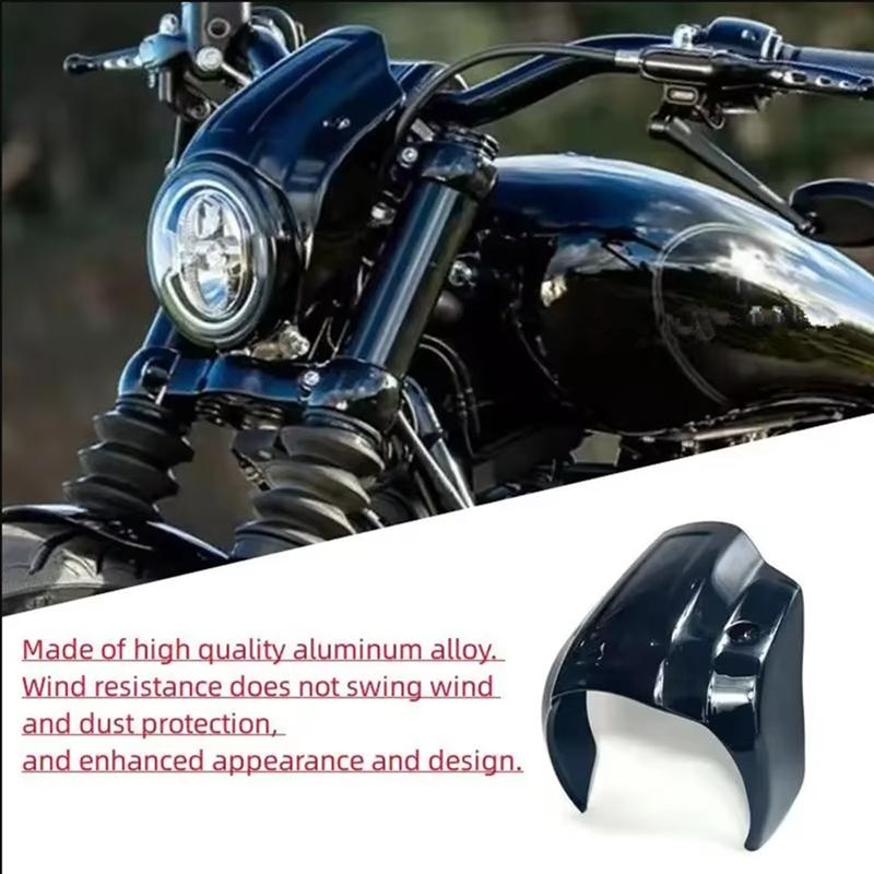 Motorcycle Headlight Fairing Front Mask For Harley Davidson Softail Street Bob Breakout 2018-2024 Aluminum Alloy