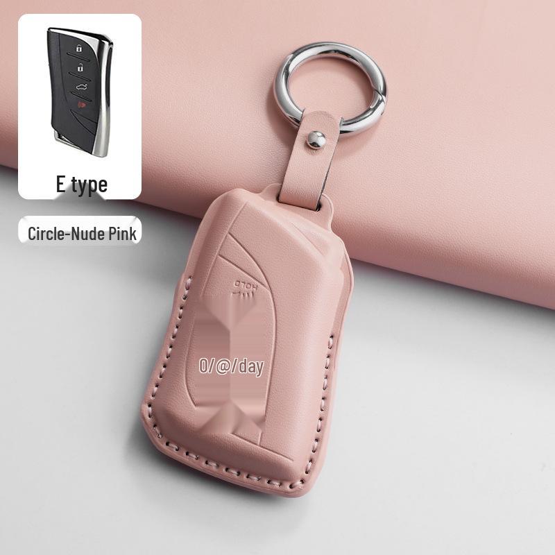 

Compatible Lexus Key Cover - Light Beige for ES200, ES300h, RX300, RX350h, NX260, and 570 Models