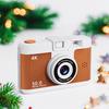 Dual Camera Photography Machine Retro Point Cameras HD 1080P Digital Photo Camera Children Birthday Gifts Audio and Video Card