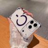 Trendy INS Clear Magnetic Charging PC Case For IPhone 17 Air 16 15 14 Plus 13 12 Pro Max Four-Coner Airbag Shockproof Hard Cover