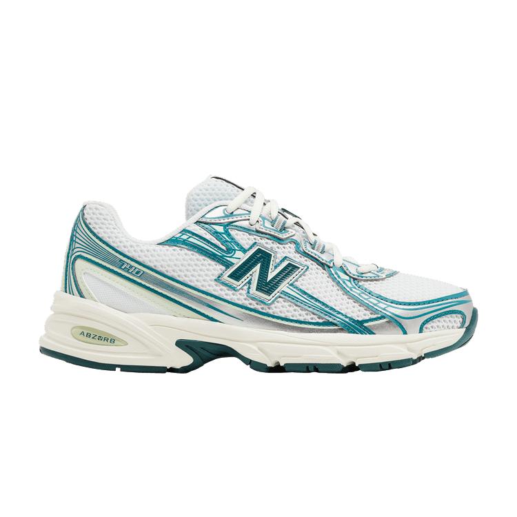New Balance 740v2 Белый Болотный Зеленый 37