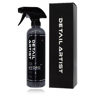 DETAIL ARTIST HYDRO Top Coat with Graphene and Car Large High Car Aroma Wood Detail Artist "High-Performance Titanium" Coating, Capacity,