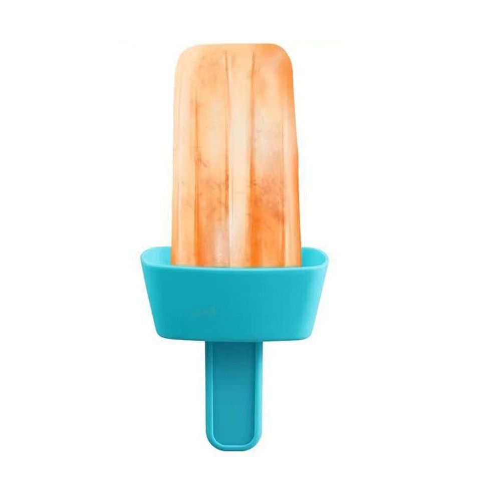 1/2Pcs Anti-flow Drip Proof Popsicle Rack Ice Pop Guard Anti-drip Tray Ice Cream Bracket Dirtiness Free Silicone